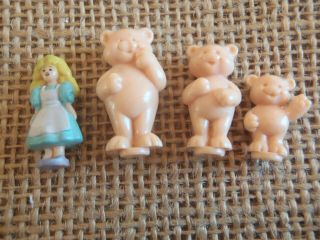 Vintage My Little Fairy Tales Goldilocks and the Three Bears Figures Set 3