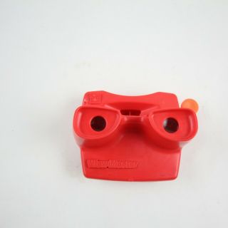 Classic Viewmaster 3D Red View - Master Viewer Toy Tyco Toys Inc Rare Collectible 3
