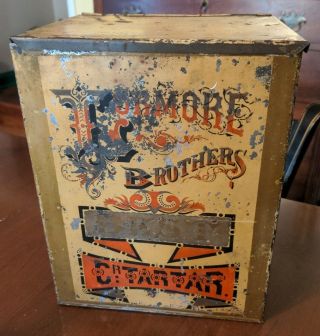 Antique Store Tin Tartar American Advertising Country Store