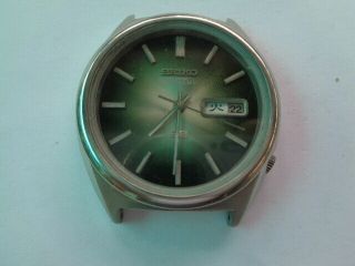 Seiko 5 Actus Automatic Mens Watch 6106 - 8670 No Bracelet