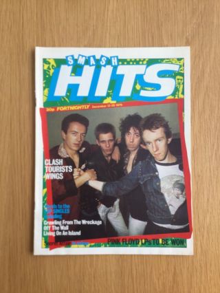 Smash Hits Dec 79 Clash,  Wings,  Tourists,  Secret Affair,  Rare Early Edition Vgc