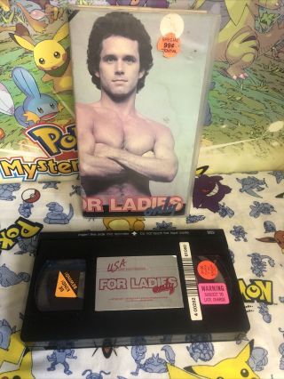 For Ladies Only - Vhs 1981greg Harrison,  Lee Grant - Male Strippers Rare Cult