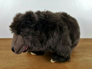 Folkmanis Brown Bear Puppet 2841 Rare Htf With Claws,  Euc