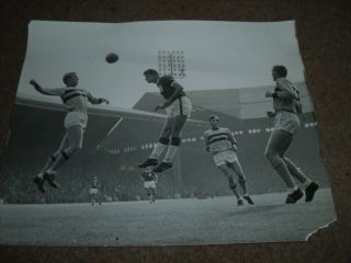 Rare Vintage Press Photo 10 X 8 " Liverpool V West Ham United 1960s Bobby Moore