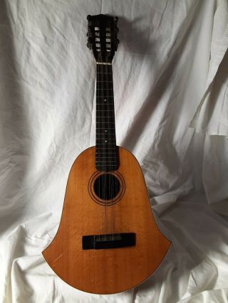 Rare Antique Lyon & Healy 10 String Bell No.  5594 Guitar Model 5270 Or 5395