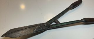 Vintage Wiss Garden Shears Hedge Trimmers Clippers 6 - 1/2” Newark Nj Usa Rare