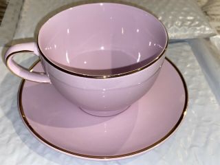 Telefora Gift Vintage Pink & Gold China Tea Cup & Saucer Set