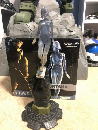 Weta Halo 3 Cortana Figure Statue Bust Master Chief Xbox Limited Edition Rare