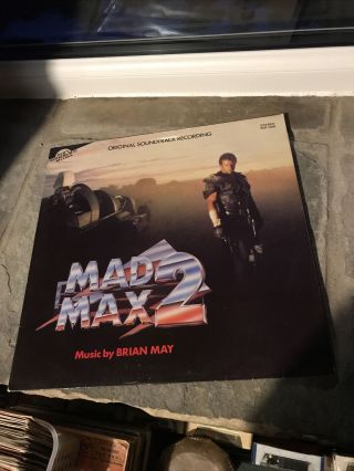 Mad Max 2 Vinyl Lp Record Soundtrack Rare Brian May