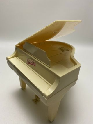 Vintage Barbie 1981 Baby Grand Piano Mattel Battery Operated Plays Music
