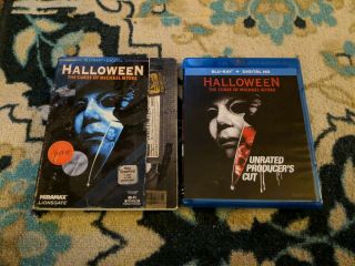 Halloween The Curse Of Michael Myers Blu Ray With Rare Slipcover