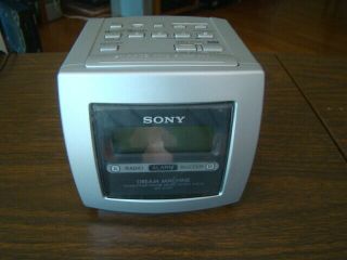Sony Icf - C113v Dream Machine Am/fm Radio Clock Great