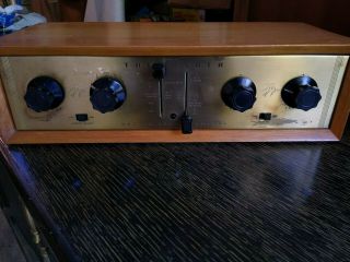 The Fisher 50 - C Master Audio Control Tube Preamp - Very Rare