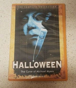 Halloween 6 The Curse Of Michael Myers Dvd Rare Oop Region 1 Us