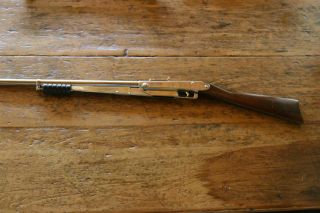 Very Rare Vintage Daisy Nickel Plated Model 25 Circa 1914 Pump Bb Gun