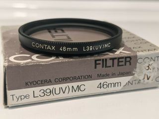 CONTAX 46 mm L39 UV Filter for BLACK CONTAX G2 fits G28 G35 G45 G90 - VERY RARE 3