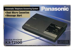 Vintage Panasonic Easa - Phone Kx - T2100 Automatic Telephone Answering System
