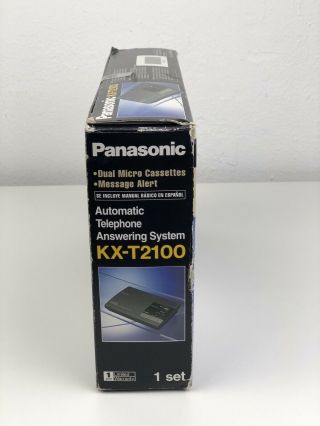Vintage Panasonic Easa - Phone Kx - T2100 Automatic Telephone Answering System 2