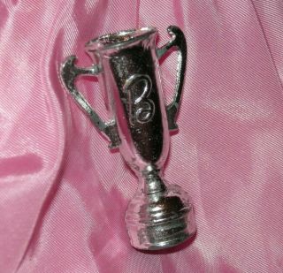 Vintage Barbie Campus Sweetheart 1965 Silver Metal Loving Cup Trophy W/ B 1616