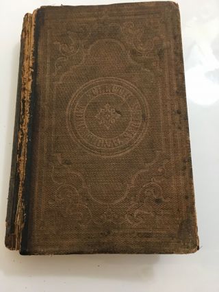 Mcguffey Sixth Eclectic Reader Rare Antique Stereotype Hc Ed 1865 Civil War Era
