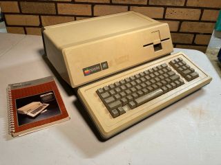 Rare Vintage Apple Iii Plus,  Computer Owners Guide & Power Cord