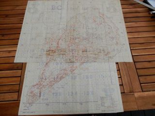 Rare Wwii 1945 Dated Invasion Maps Of Iwo Jima Set Of 3 Mount Suribachi
