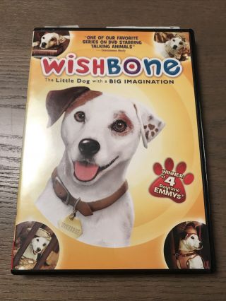 Wishbone (dvd,  2011) The Little Dog With A Big Imagination Oop Rare - Quick Ship