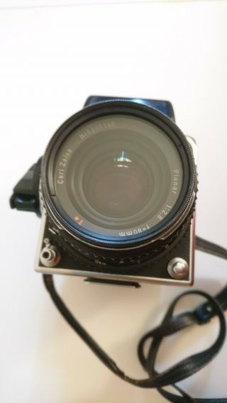 Hasselblad 500C,  Carl Zeiss Planar 80mm 1:2.  8 C,  12 back,  rare viewfinder 6