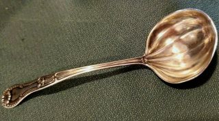 Sterling Silver Cream Ladle H.  H.  Curtis & Co