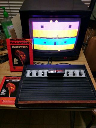 Atari 2600 Halloween Game By Wizard Games Company Michael Myers Rare 4