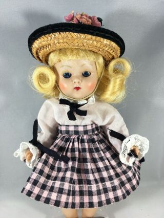 1953 Vogue Tiny Miss Series Beryl Dress,  Bloomers & Hat (no Doll)