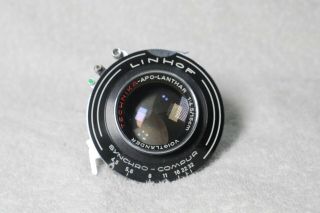 Voigtlander Technika Apo - Lanthar Rare 15cm 1:4.  5 Linhof 4x5 Lens