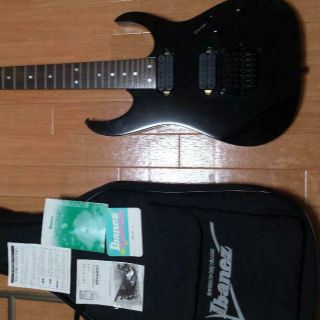 Rare Ibanez Rg7620bk Rg Type Black 7 String Electric Guitar Shipped From Japan