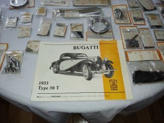 Rare Pocher 1/8 Scale Collectible Bugatti Type 50 T 1933 Model Kit 4