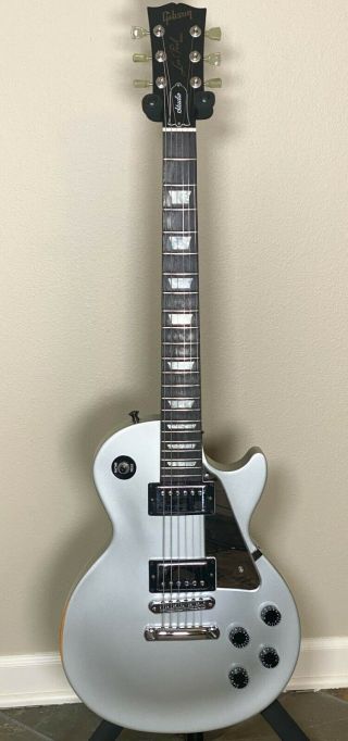 Rare Gibson Les Paul Studio Pewter (Pearl/Silver) w/ OHSC 2