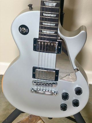 Rare Gibson Les Paul Studio Pewter (Pearl/Silver) w/ OHSC 3
