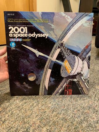 Rare Vintage 2001 A Space Odyssey Movie Soundtrack Lp Mgm Records Nm