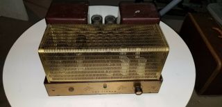 Fisher 200 - A Mono Tube Amplifier Rare In With Cage
