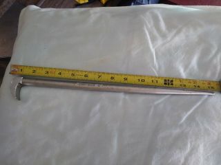 Vintage Rare Craftsman " Y ",  15 " Long Lady Foot Rolling Wedge Pry Bar Usa