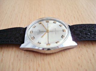Poljot 17 jewels Dress Vintage USSR men ' s Wristwatch 1980 ' s 3