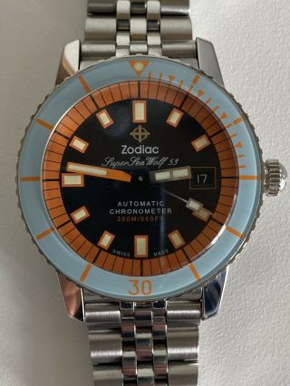 Zodiac Sea Wolf Limited Edition Automatic Dive Watch - Rare - Zo9265