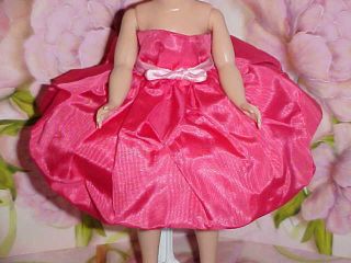 1959 VOGUE 3212 Pink Strapless Dress with Harem Skirt Jill & Friends NO DOLL 2