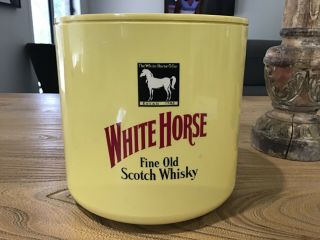 Antique Vintage - White Horse Fine Old Scotch Whisky Ice Bucket