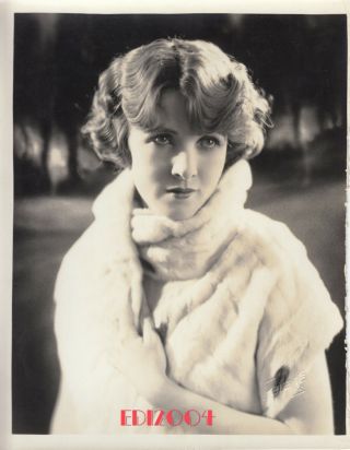 Claire Windsor Vintage Photo Embossed Dblt Paralta Portrait 1920s Rare