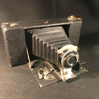 Antique (1912) Ansco Buster Brown 3a Box Style Camera Mechanically