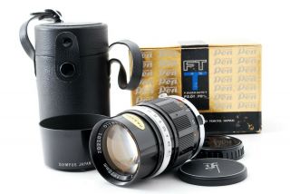 【rare Top Box】 Olympus F.  Zuiko Auto - T 70mm F/2 Lens For Pen F Ft Fv Japan