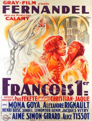 Francois 1er - French Poster - Very Rare