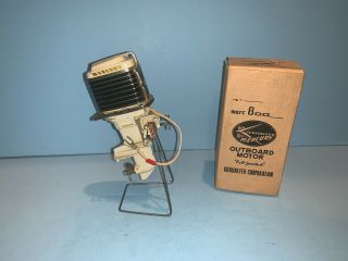 Toy Boat K & O Rare 1961 Toy Outboard Mercury 800 Includes Box