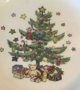 Vintage Nikko Christmas Dinnerware Plates Christmastime 5 - Pc Japan 1991 - 2014