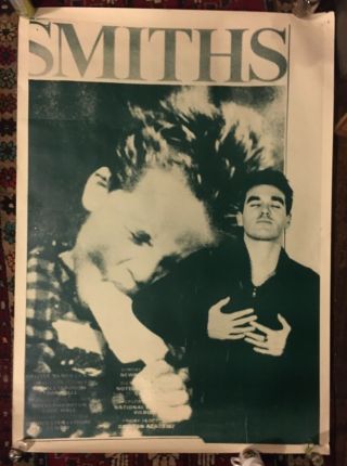The Smiths / Morrissey - Vintage 1980s Giant Subway Poster - Rare